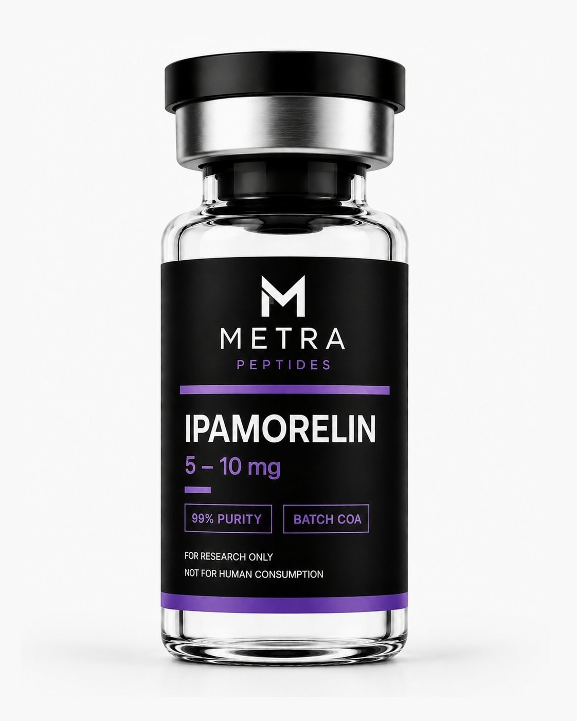 Ipamorelin, 5 – 10 mg vial